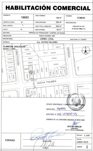 Habilitaci&oacute;n Comercial Planos I.M.